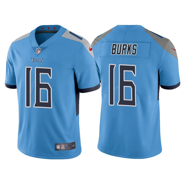 Men's Tennessee Titans Treylon Burks Vapor Jersey - Blue